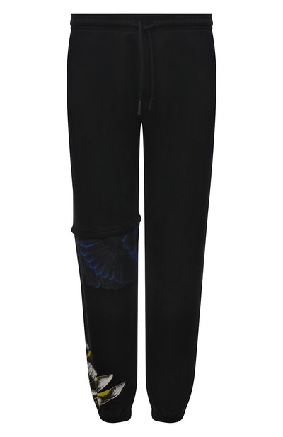 Хлопковые джоггеры MARCELO BURLON, арт. CMCH028S21FLE001, фото 1