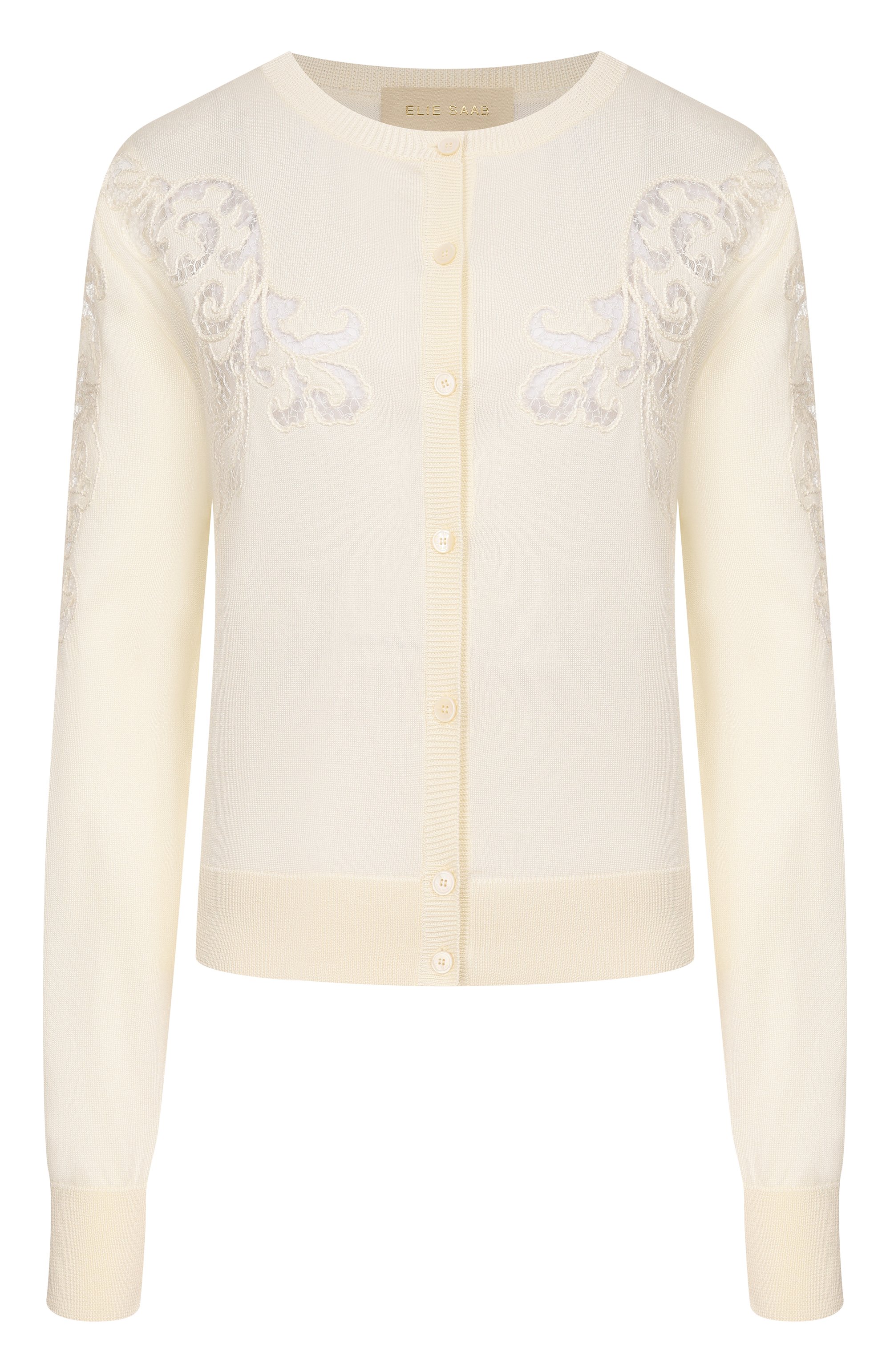 Кардиган из хлопка и вискозы ELIE SAAB, арт. TW010NR26/CK014, фото 1