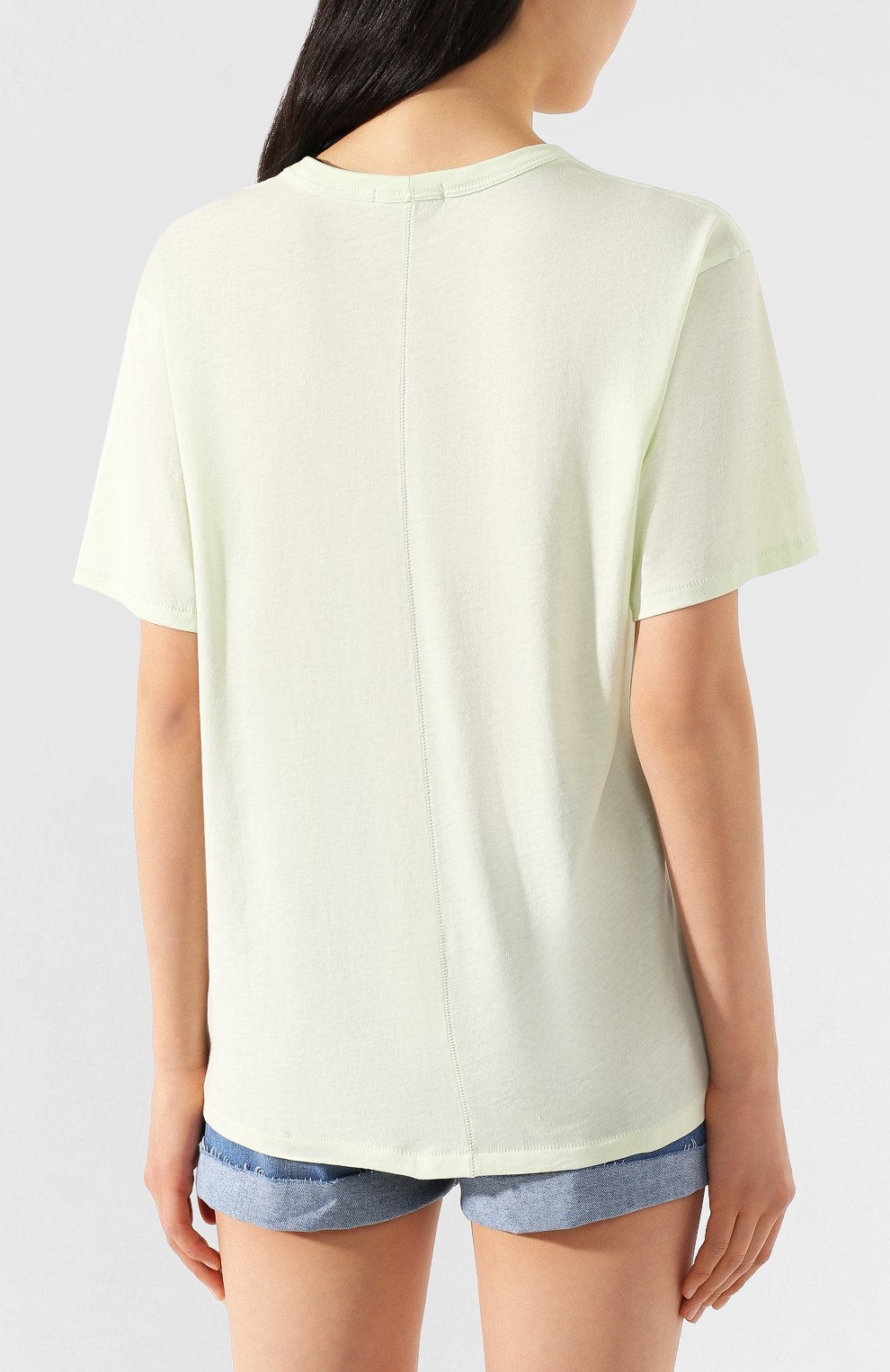 Хлопковая футболка RAG AND BONE, арт. WCC20ST064CB64, фото 4