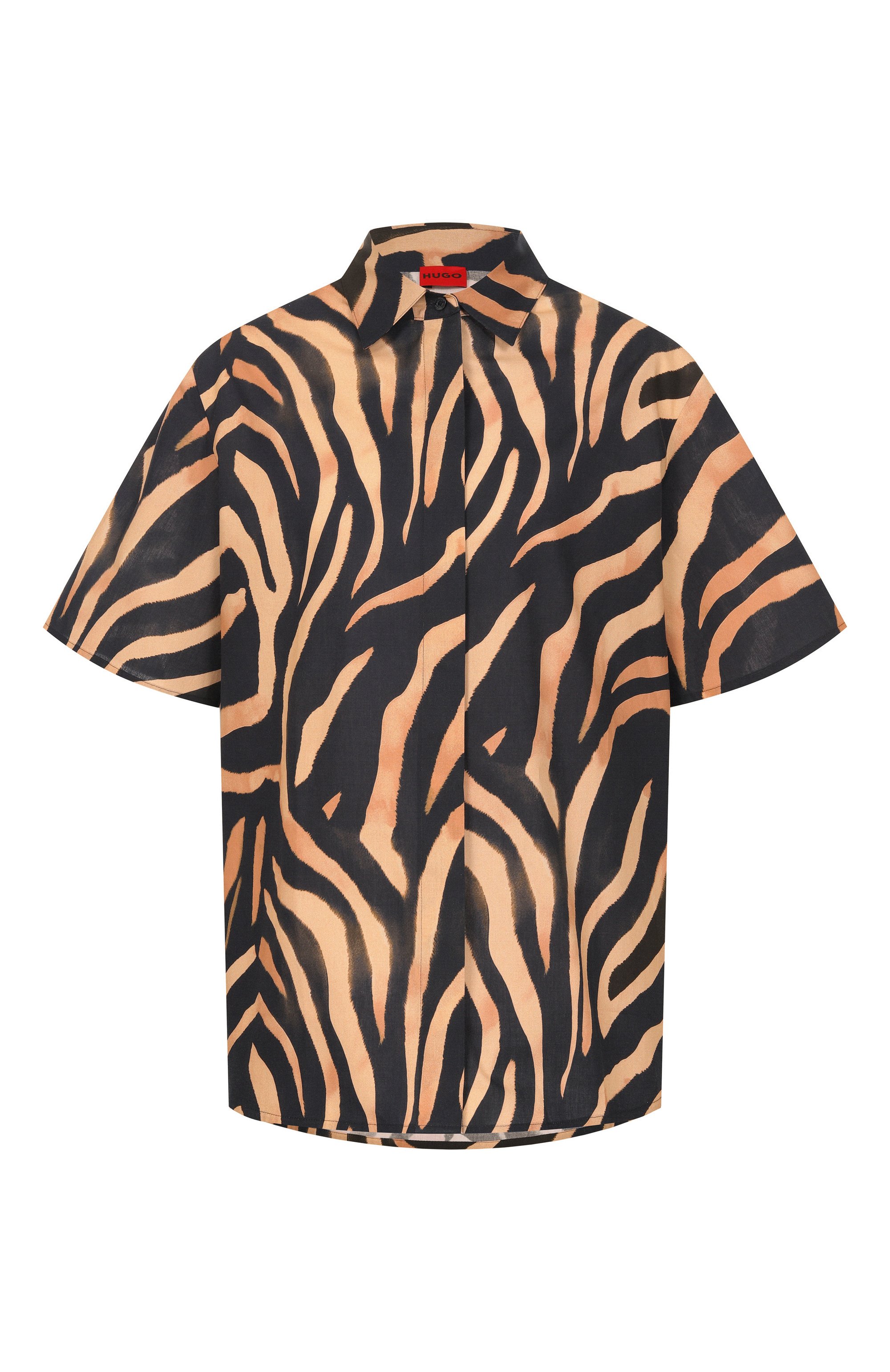 Хлопковая рубашка HUGO, арт. 50562602, фото 1