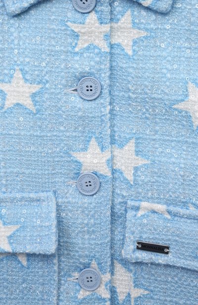 Твидовый жакет MONNALISA, арт. 11C103, фото 3