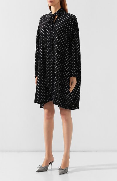 Шелковое платье BALENCIAGA, арт. 492458/TFLD2, фото 3