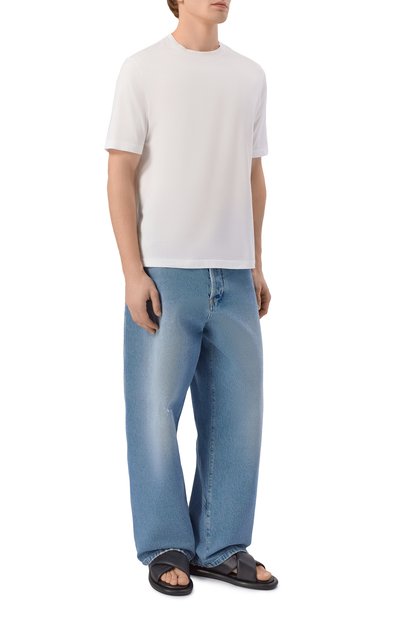 Мужские кожаные шлепанцы portofino BOGNER, арт. 12625151