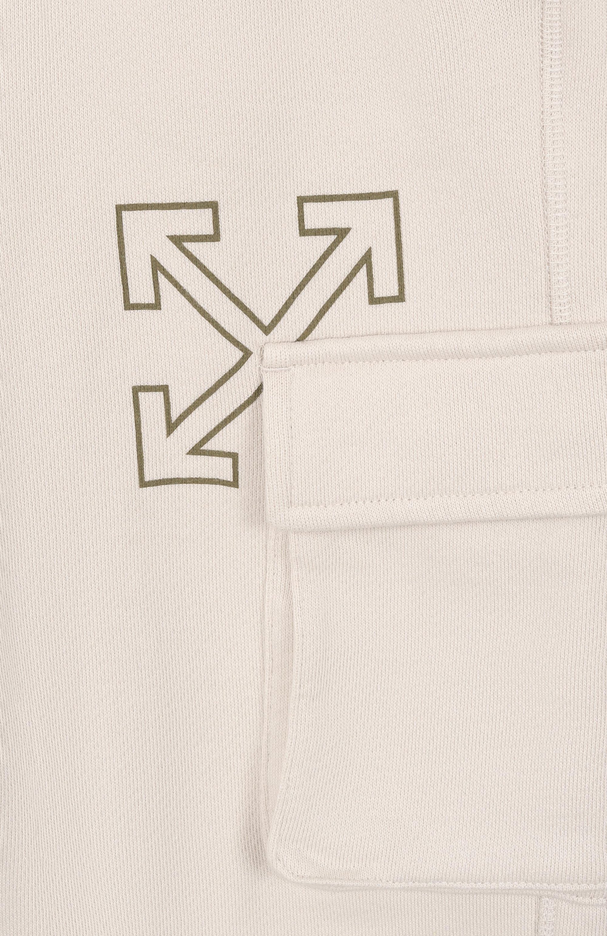 Хлопковые джоггеры OFF-WHITE, арт. 0BCH005S26FLE001, фото 3
