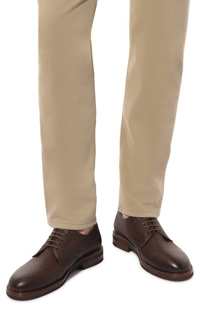 Кожаные дерби BRUNELLO CUCINELLI, арт. MZUCSB2314, фото 3