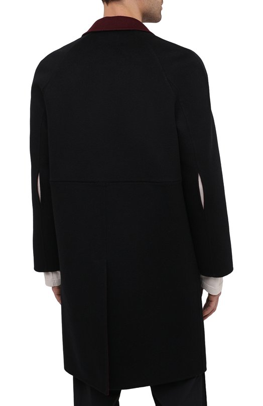 Шерстяное пальто A-COLD-WALL Чёрный, фото 4