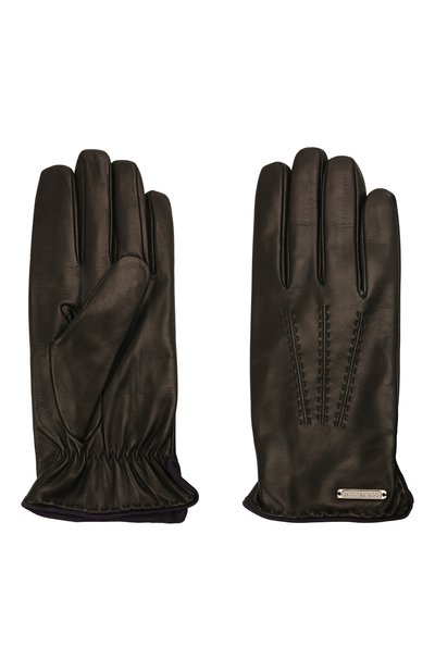 Кожаные перчатки CORNELIANI, арт. 88Q338-1820575/00, фото 2