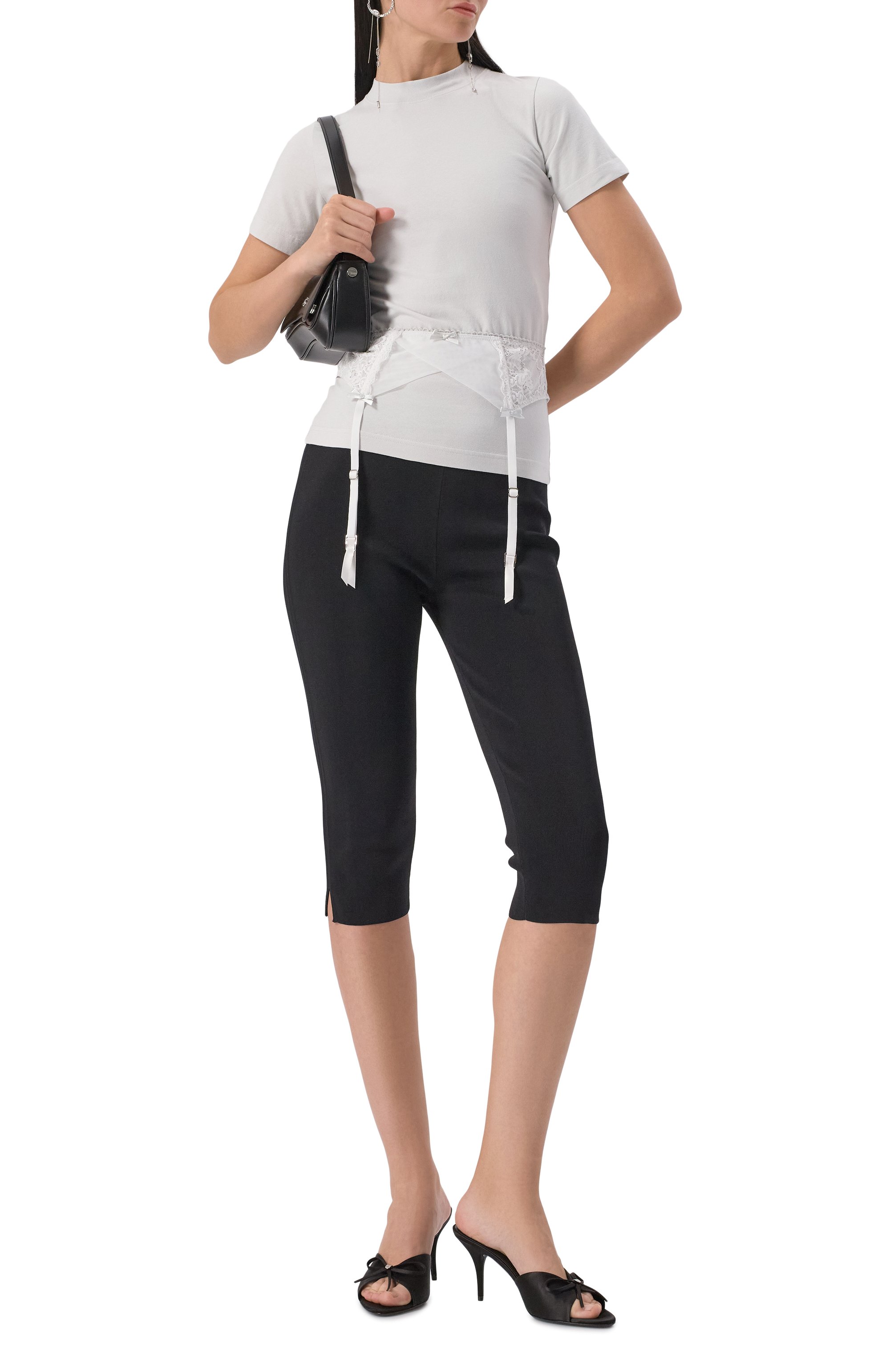 Текстильные мюли BALENCIAGA, арт. 828513/W0WMV, фото 2