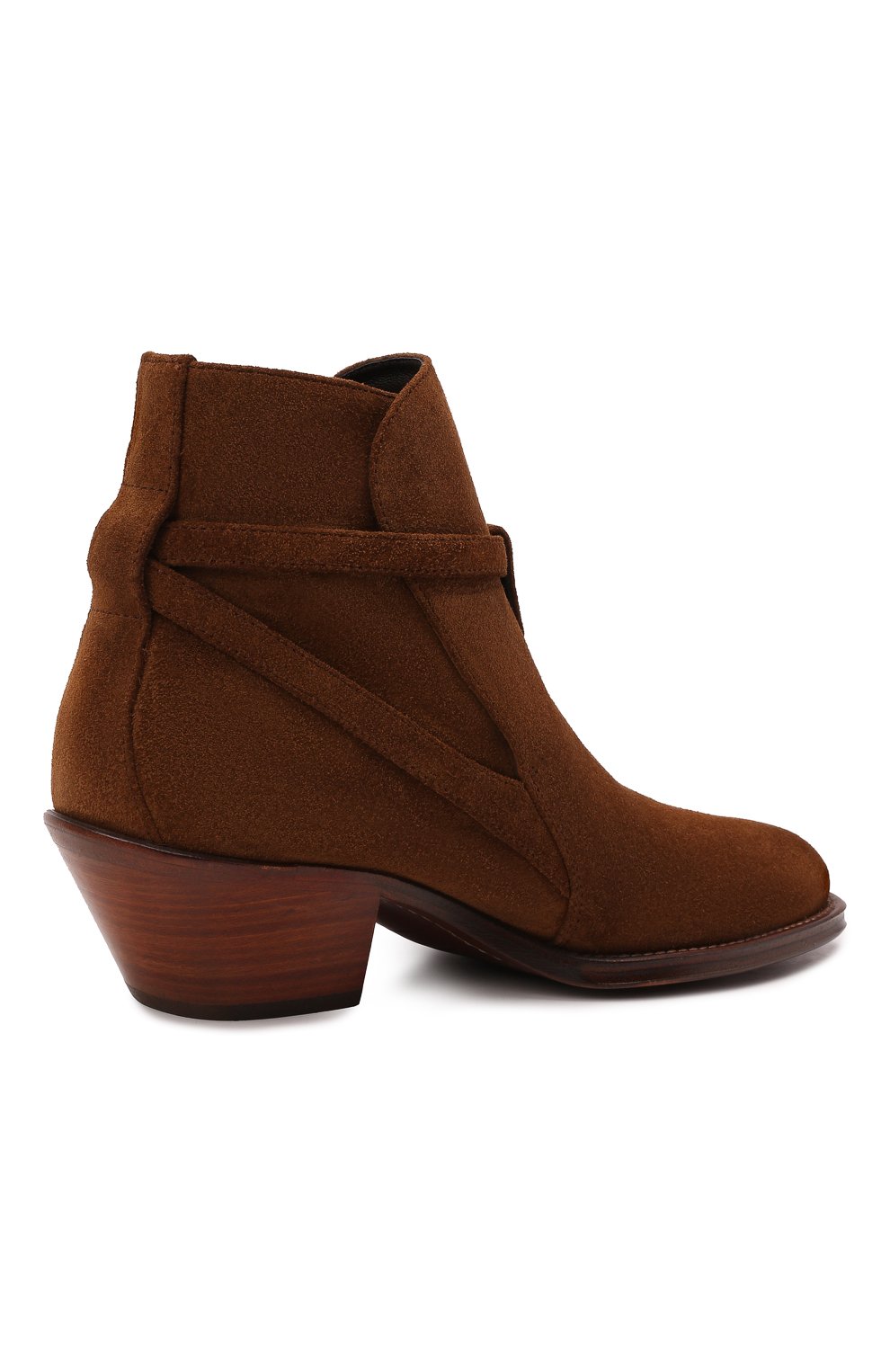 Замшевые казаки SAINT LAURENT, арт. 670298/1NZ00, фото 5