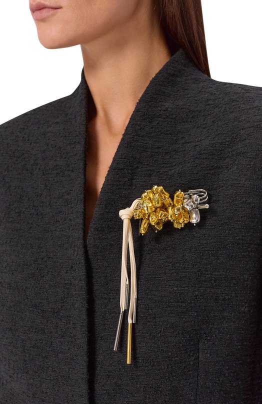 Брошь Dries Van Noten 018239-074-954 Золотой  018239-074-954 Фото 2