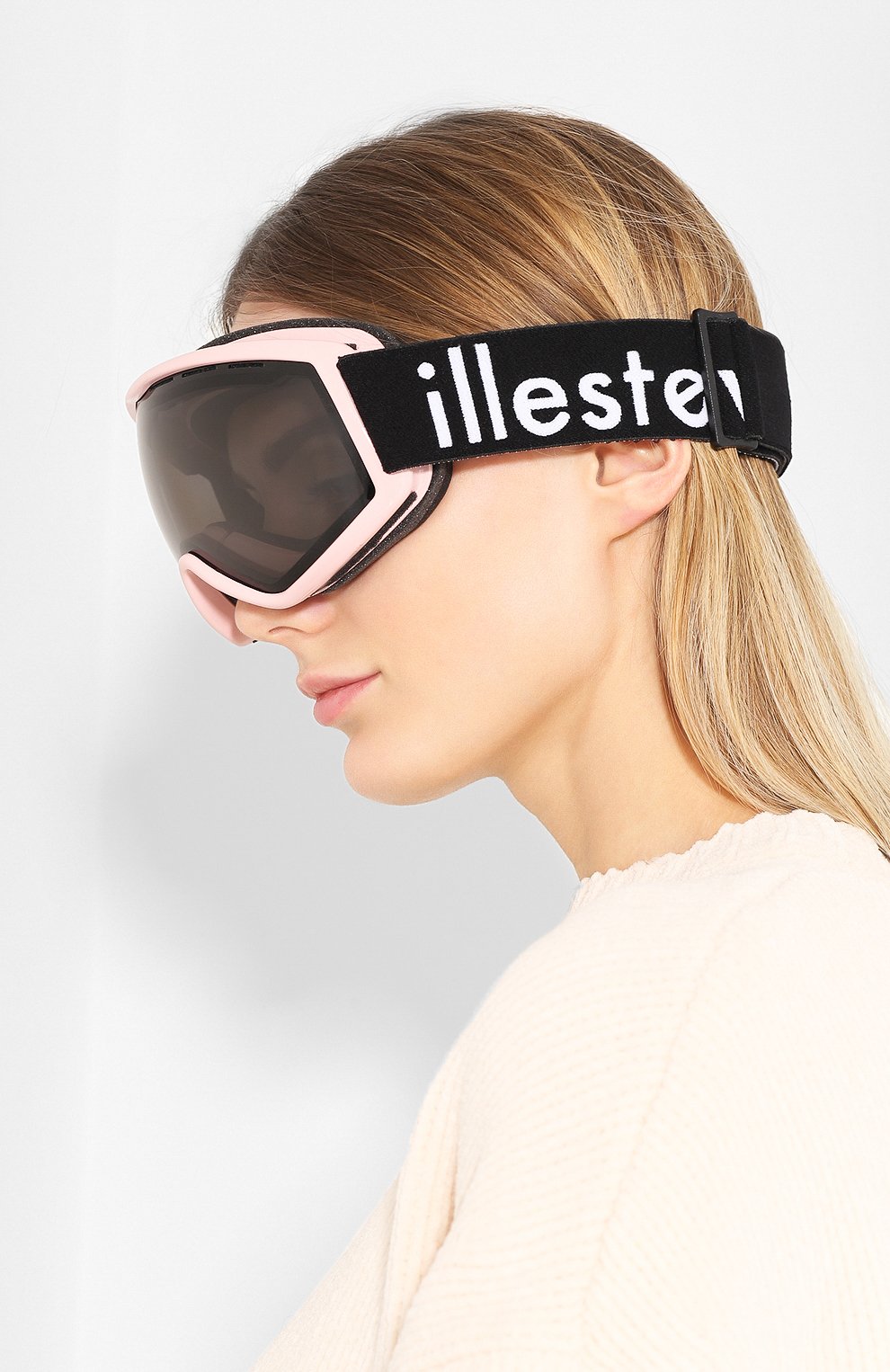 Горнолыжная маска ILLESTEVA, арт. SKI G0GGLES PALE PINK/GREY, фото 2
