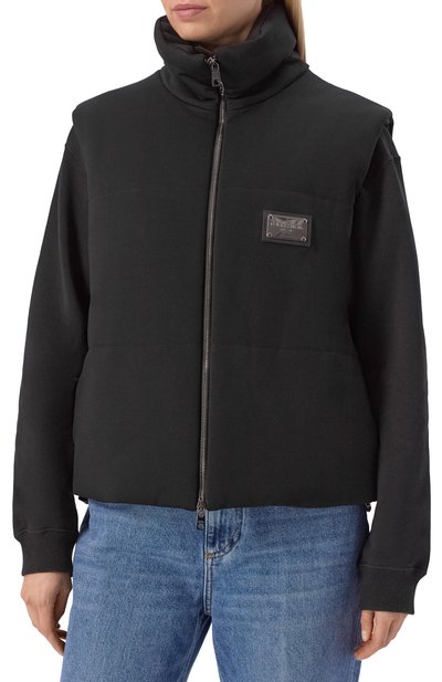 Утепленный жилет из вискозы DOLCE & GABBANA, арт. F9R23T/GF790, фото 3