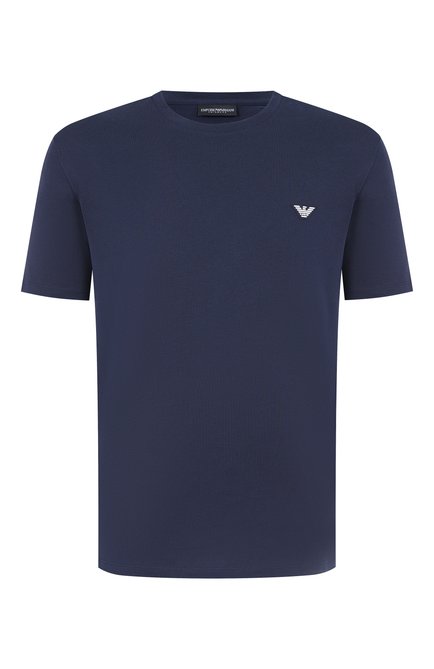 Мужская хлопковая футболка EMPORIO ARMANI, арт. EM000574/AF12335