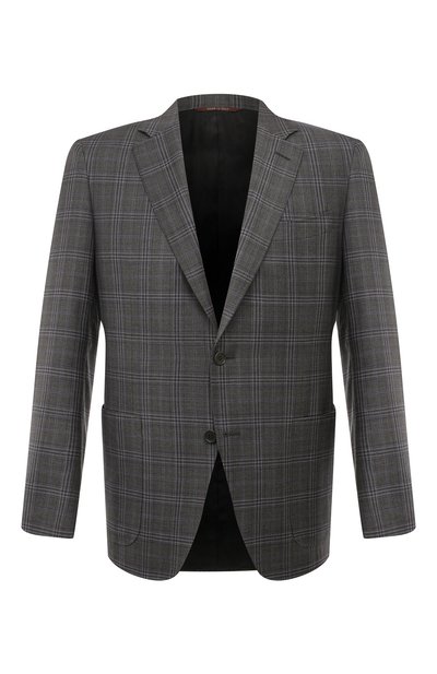 Мужской шерстяной пиджак CANALI, арт. 11288/CF00142/60-64