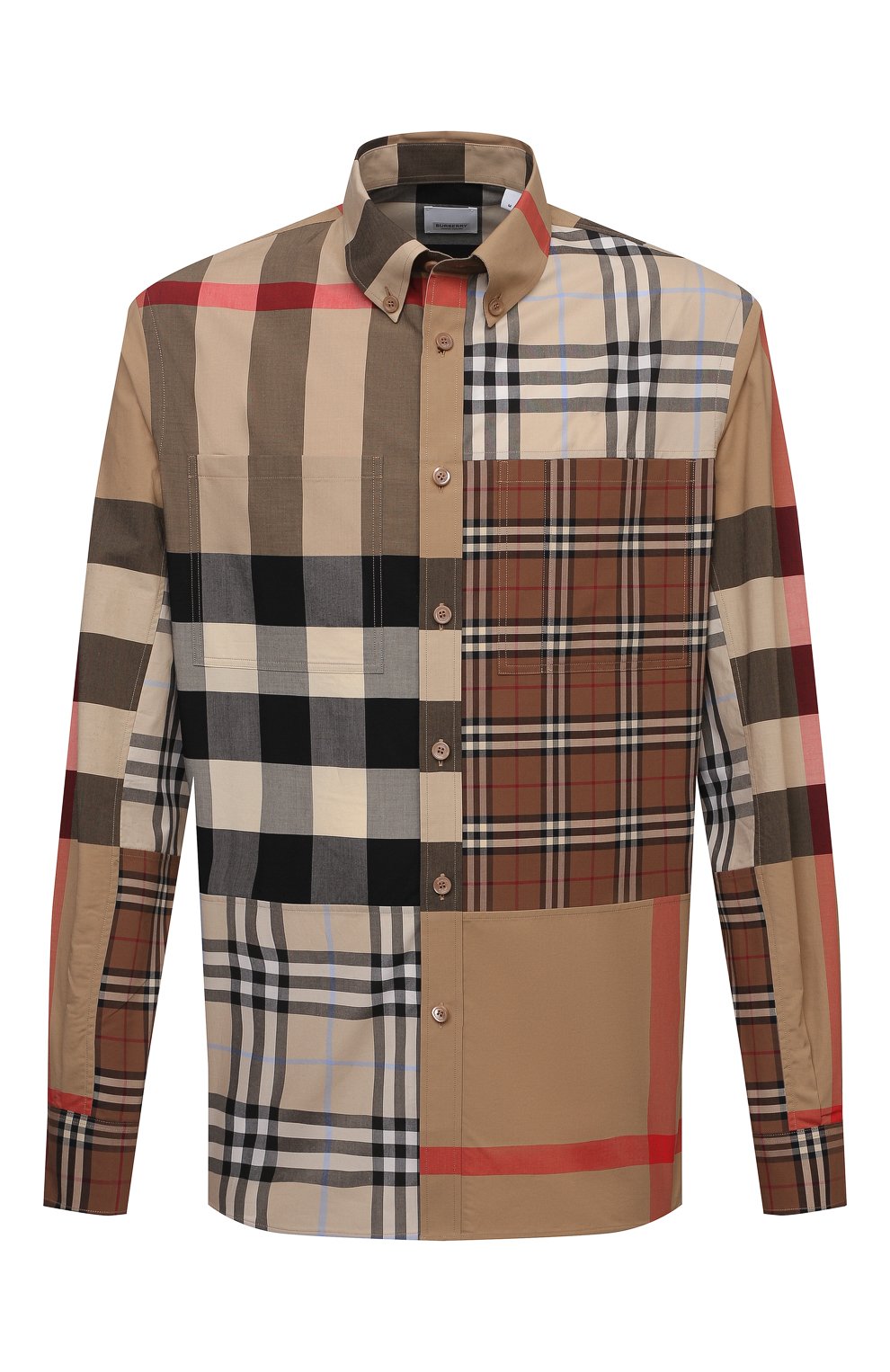 Хлопковая рубашка BURBERRY, арт. 8038638, фото 1