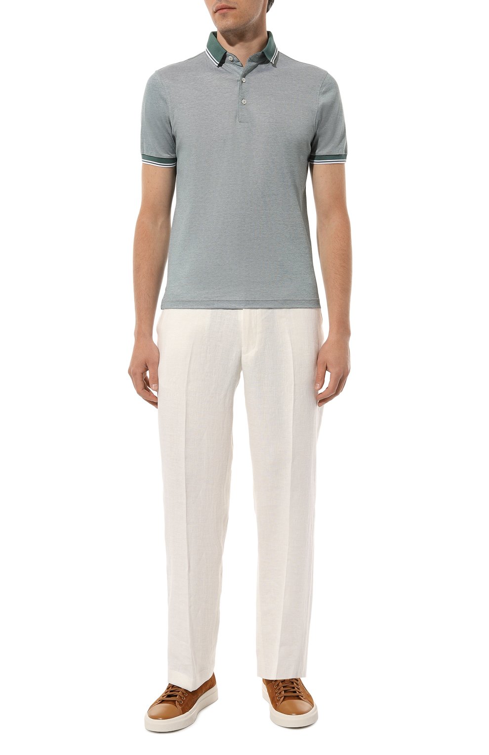 Льняные брюки MVST белого цвета по цене 56800 руб., арт. 30NM/8713, фото 2 Льняные брюки MVST, арт. 30NM/8713, фото 2