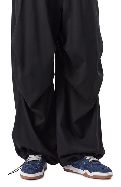 Текстильные кеды spiker DSQUARED2 синего цвета по цене 54900 руб., арт. SNM0405/10108191, фото 3 Текстильные кеды spiker DSQUARED2, арт. SNM0405/10108191, фото 3