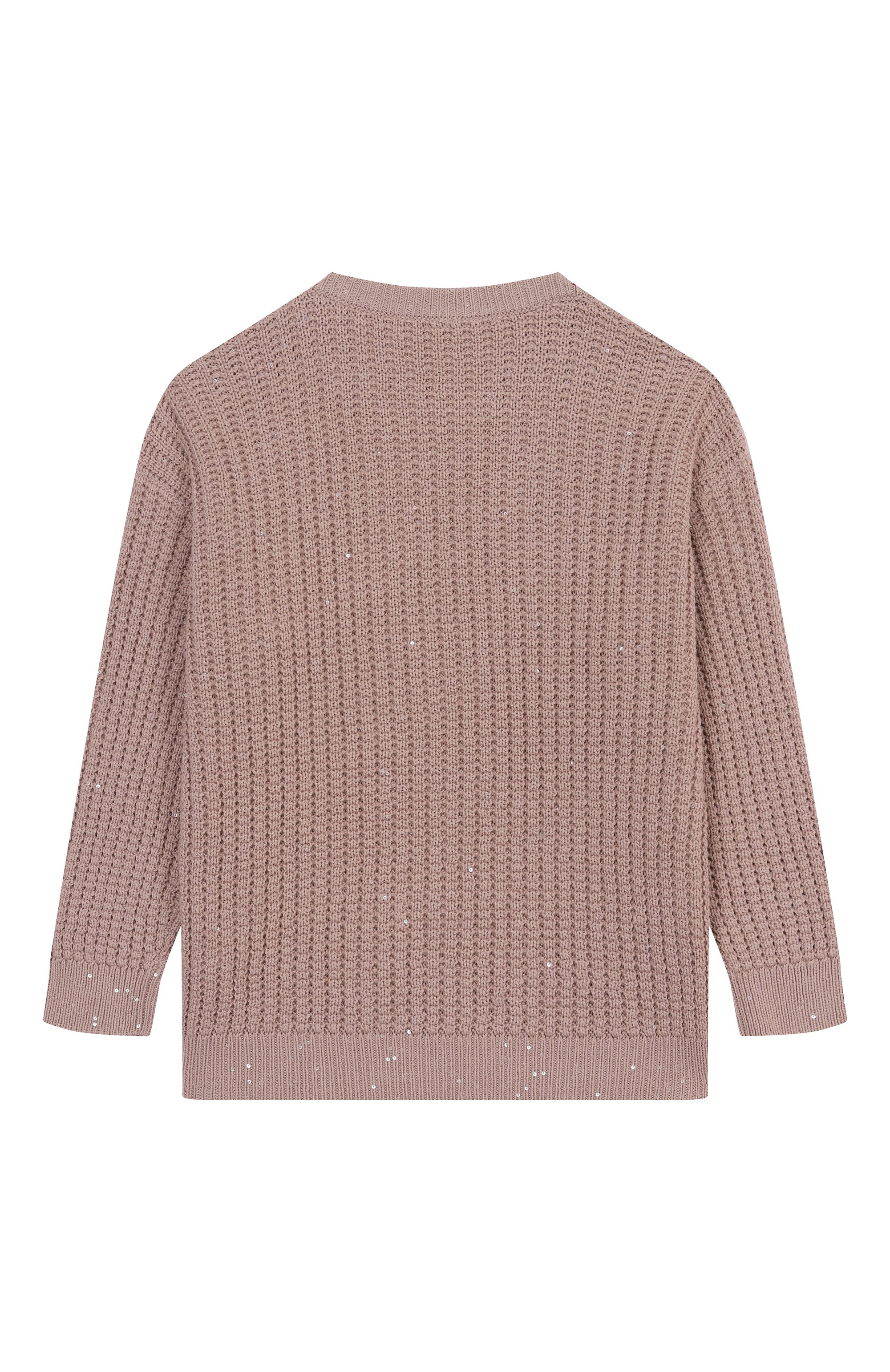 Хлопковый свитер BRUNELLO CUCINELLI, арт. BDVM78100A, фото 2