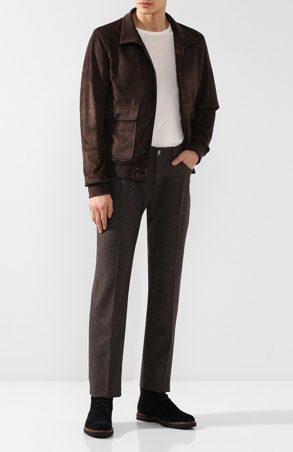 Замшевые ботинки TOD’S, арт. XXM53B00D80RE0, фото 2