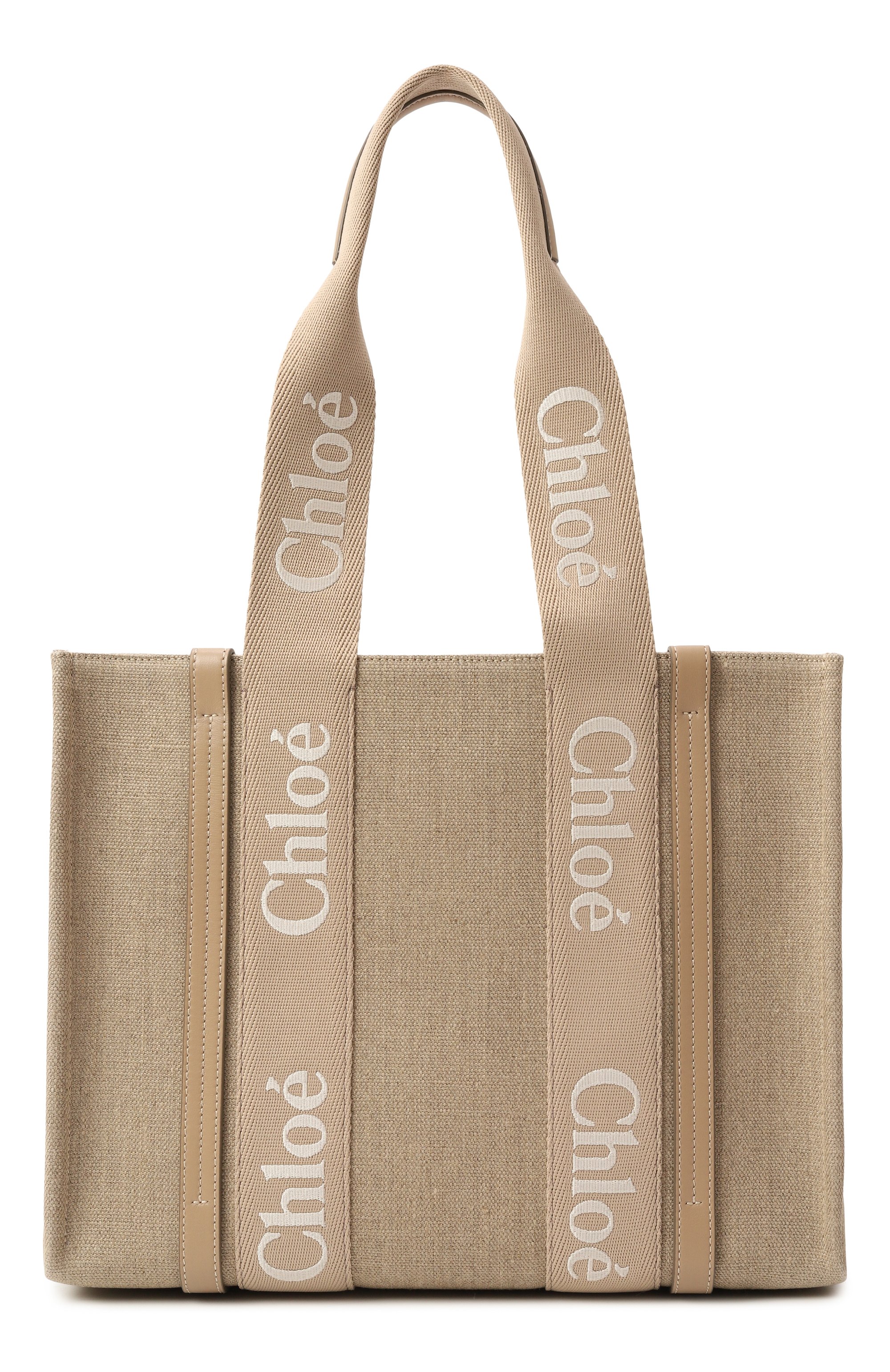 Сумка-тоут woody medium CHLOÉ, арт. CHC23AS383L17, фото 6