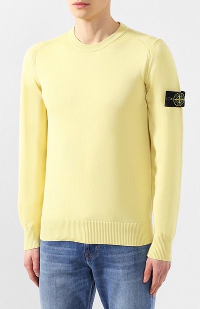 Хлопковый джемпер STONE ISLAND, арт. 7015510B2, фото 3