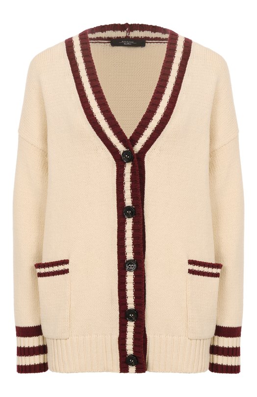 Кардиган Weekend Max Mara VIC0L0 Кремовый VIC0L0