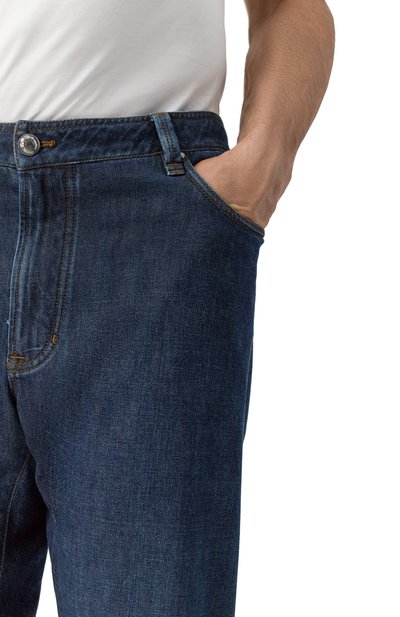 Джинсы CORTIGIANI темно-синего цвета по цене 89950 руб., арт. 3AP501, фото 5 Джинсы CORTIGIANI, арт. 3AP501, фото 5