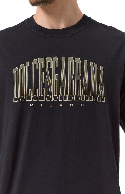 Хлопковая футболка DOLCE & GABBANA, арт. G8PN9T/G7NWT, фото 5