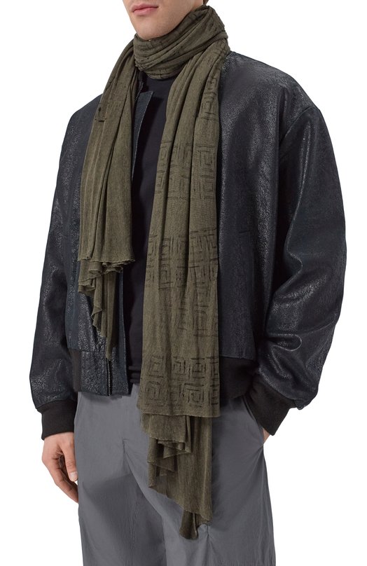 Шарф из вискозы Transit SCAUTRC5000H Зелёный  SCAUTRC5000H Фото 2