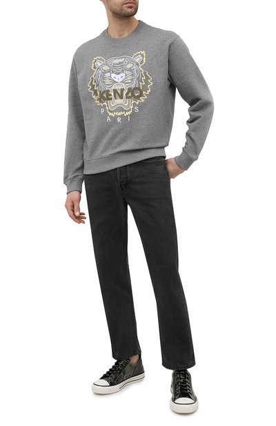 Хлопковый свитшот KENZO, арт. FB55SW1104XA, фото 2