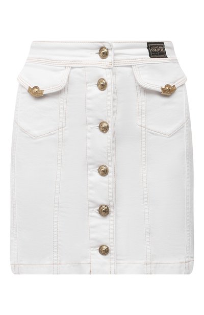 Женская джинсовая юбка VERSACE JEANS COUTURE, арт. A9HWA37I-WDP857/HRF4N