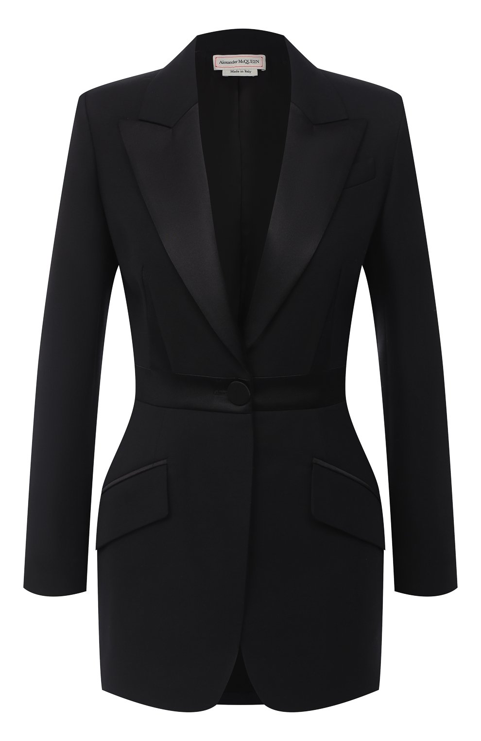 Жакет из шерсти и шелка ALEXANDER MCQUEEN, арт. 627518/QJAAA, фото 1