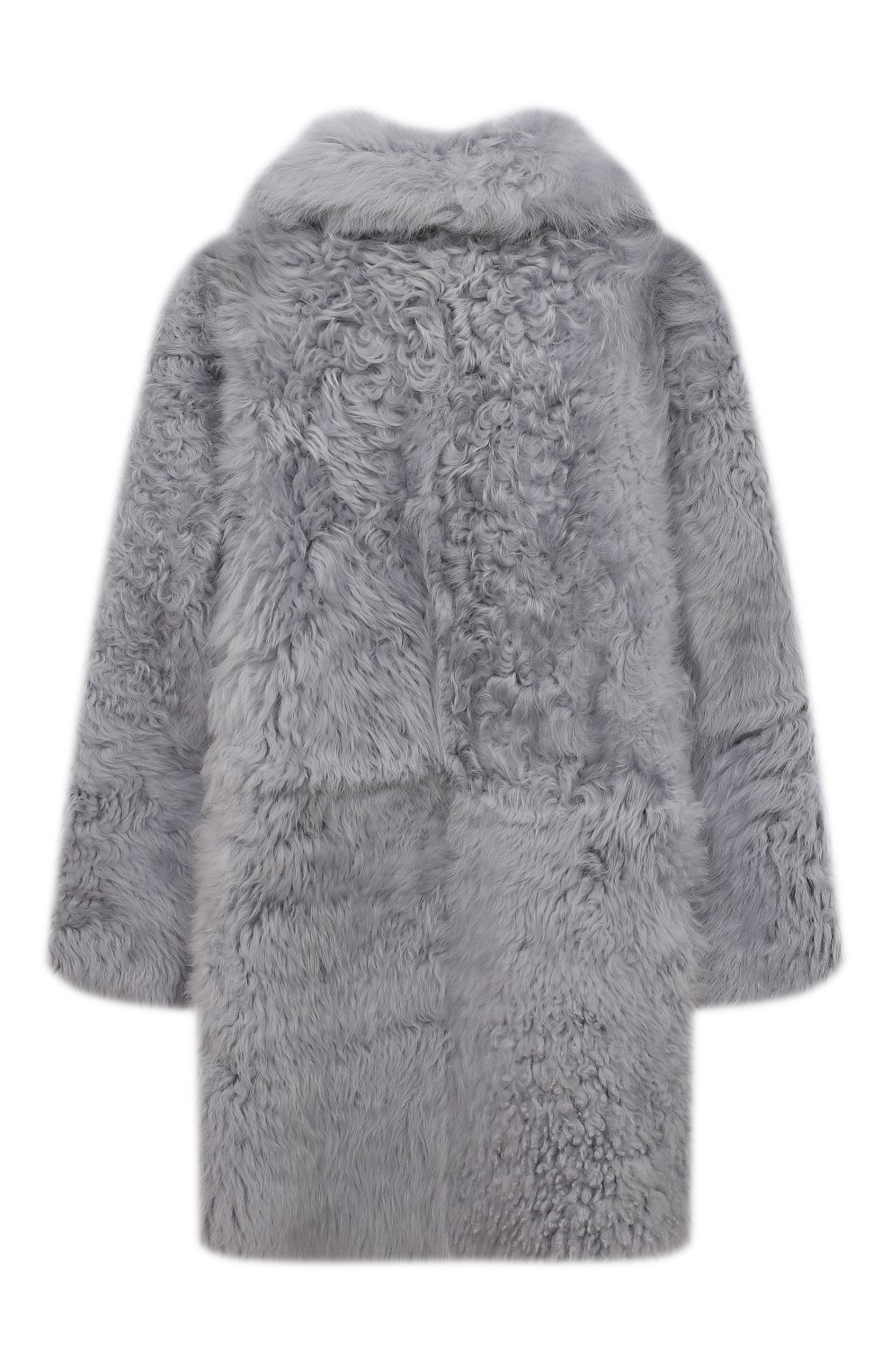 Шуба из овчины VLASTA MOUNTAIN серого цвета по цене 86800 руб., арт. SIM0NETTA-K, фото 2 Шуба из овчины VLASTA MOUNTAIN, арт. SIM0NETTA-K, фото 2