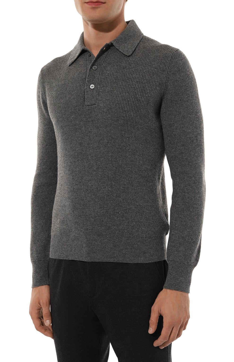 Поло из шерсти и кашемира GRAN SASSO, арт. 57161/19679, фото 3