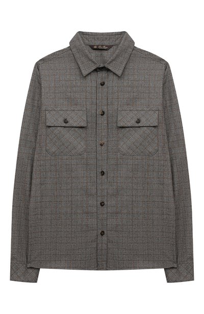 Шерстяная рубашка LORO PIANA, арт. FAL7481, фото 1