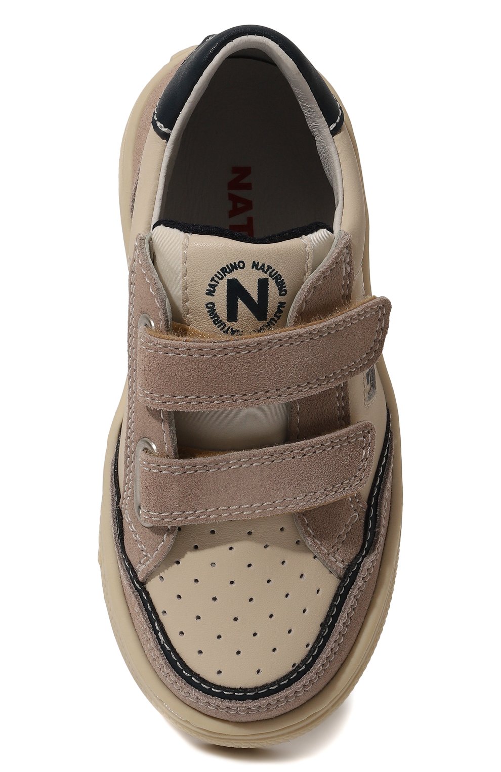 Кожаные кеды NATURINO, арт. 2017513/01/18-26, фото 4