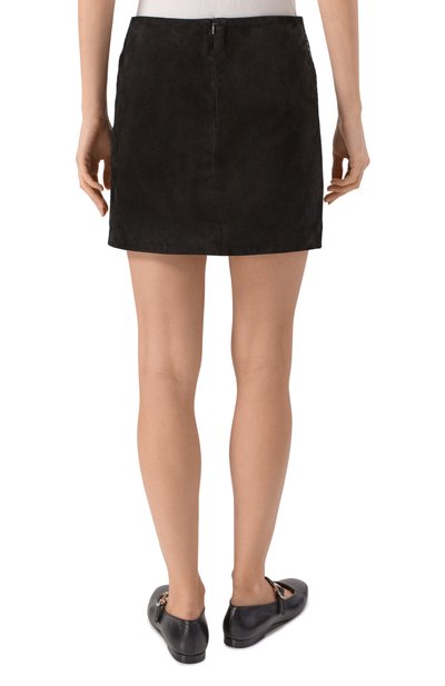Замшевая юбка 12 STOREEZ, арт. 130331, фото 4