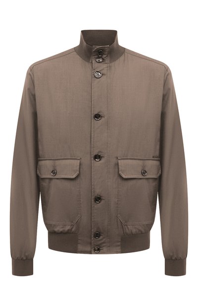 Мужской бомбер carlos-go из шерсти и шелка MOORER, арт. 0LRAC-G0