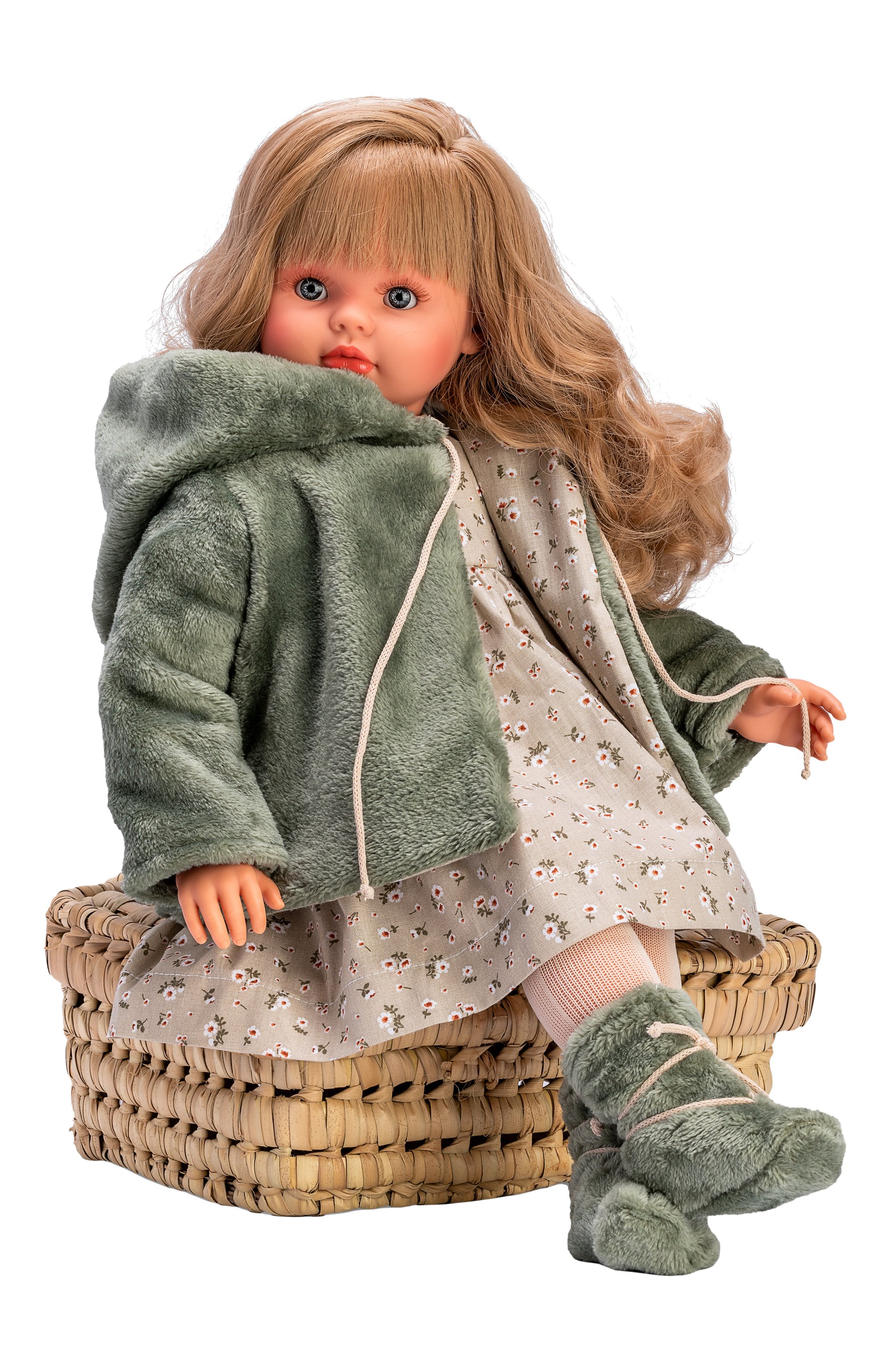 Кукла пепа ASI зеленого цвета по цене 33420 руб., арт. 287370, фото 1 Кукла пепа ASI, арт. 287370, фото 1