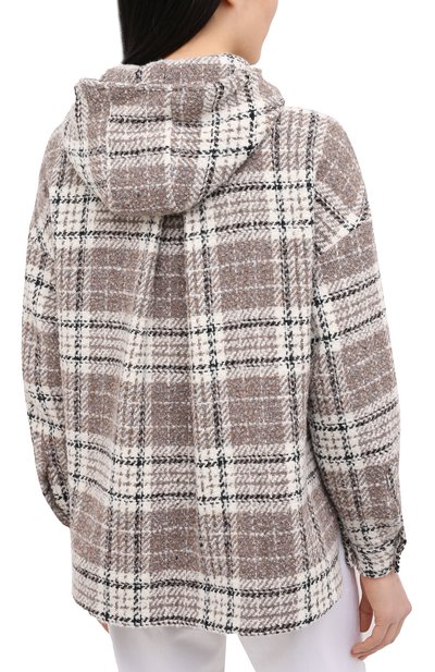 Пальто из шерсти и кашемира KITON, арт. D50430K01T17, фото 4