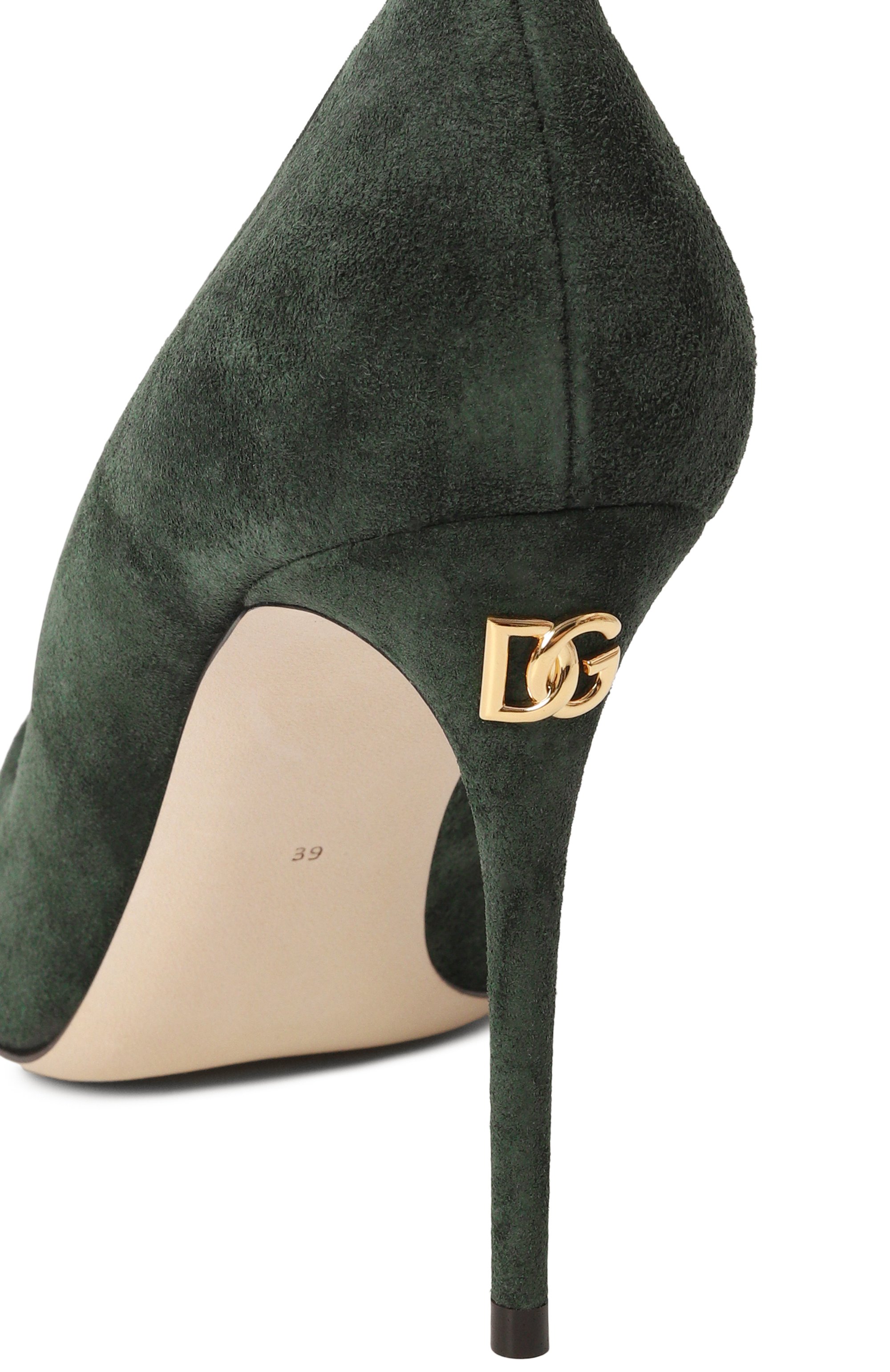 Замшевые туфли cardinale 90 DOLCE & GABBANA, арт. CD1840/B7260, фото 7