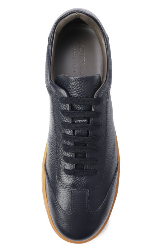 Кожаные кеды Corneliani 27TM60/2720924 Синий  27TM60/2720924 Фото 5