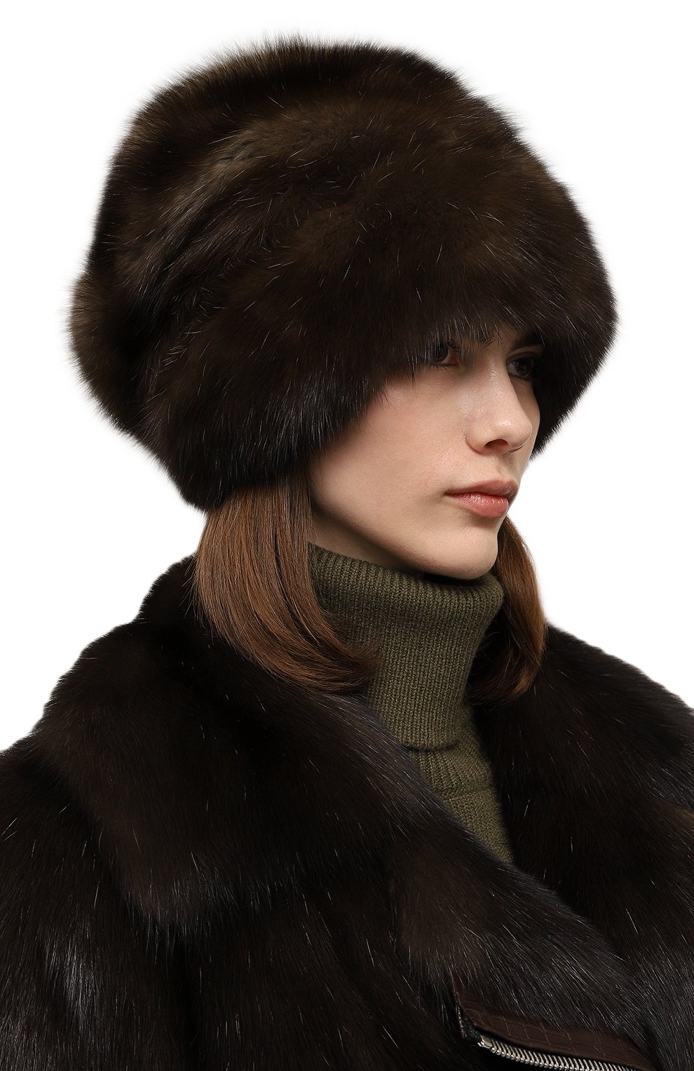 Шапка из меха соболя VICTORIA KUSENKOVA, арт. 063500004679, фото 2