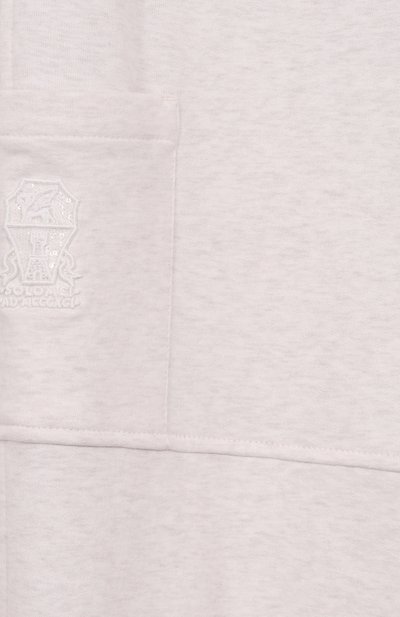 Хлопковые джоггеры BRUNELLO CUCINELLI, арт. BN05NE473C, фото 3