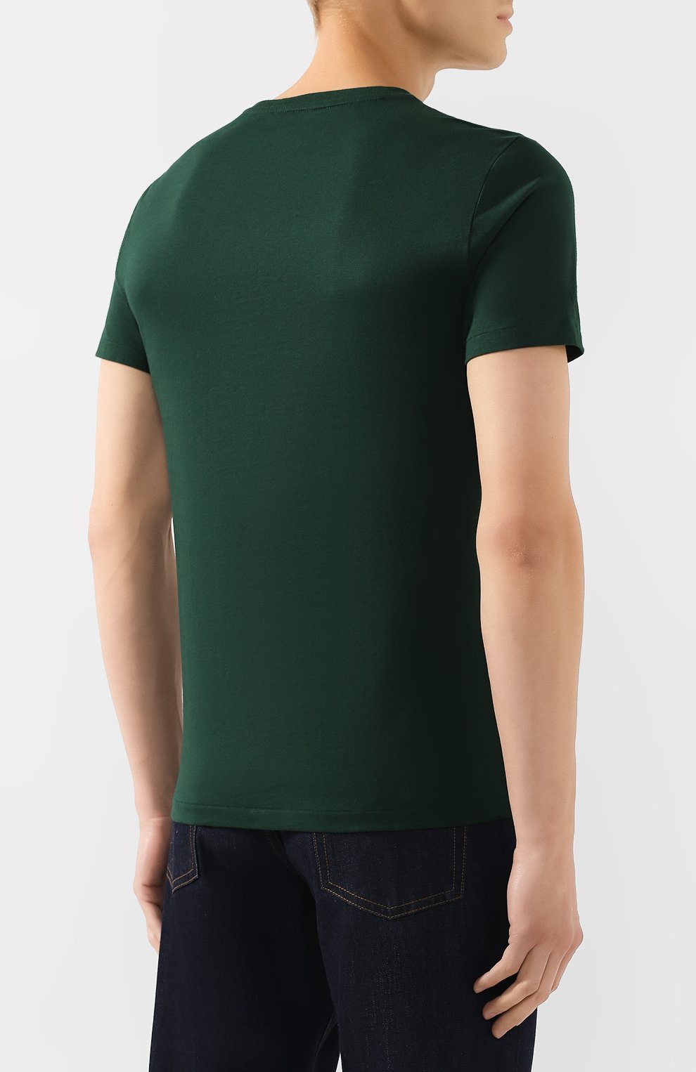 Хлопковая футболка POLO RALPH LAUREN, арт. 710671438, фото 4