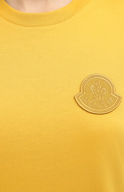 Хлопковая футболка MONCLER, арт. F2-093-8C759-00-V8161, фото 5
