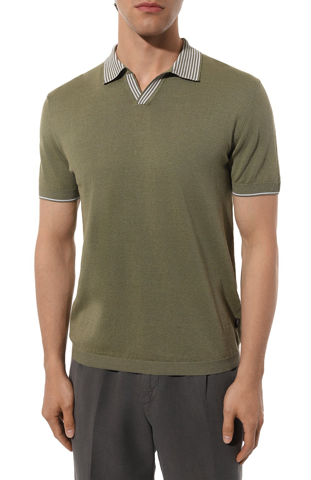 Поло изо льна и хлопка WINDSOR, арт. 13 LIND0-PL 10015186, фото 3