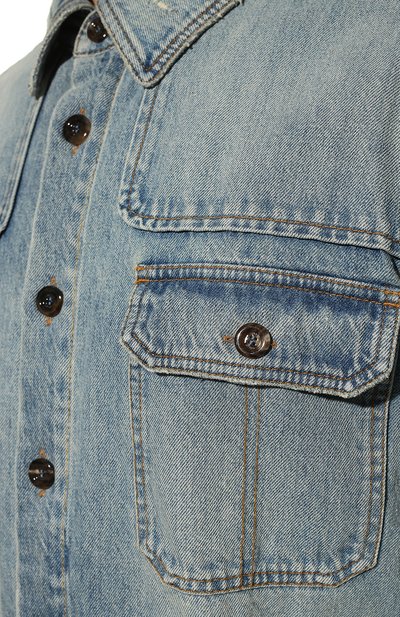 Джинсовая куртка-рубашка GUCCI, арт. 667998/XDBRP, фото 5