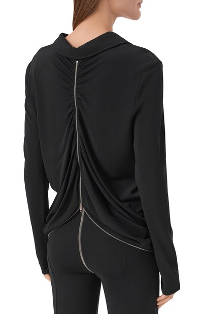 Кардиган из вискозы ALEXANDER WANG черного цвета по цене 89950 руб., арт. 1CC1261215, фото 4 Кардиган из вискозы ALEXANDER WANG, арт. 1CC1261215, фото 4