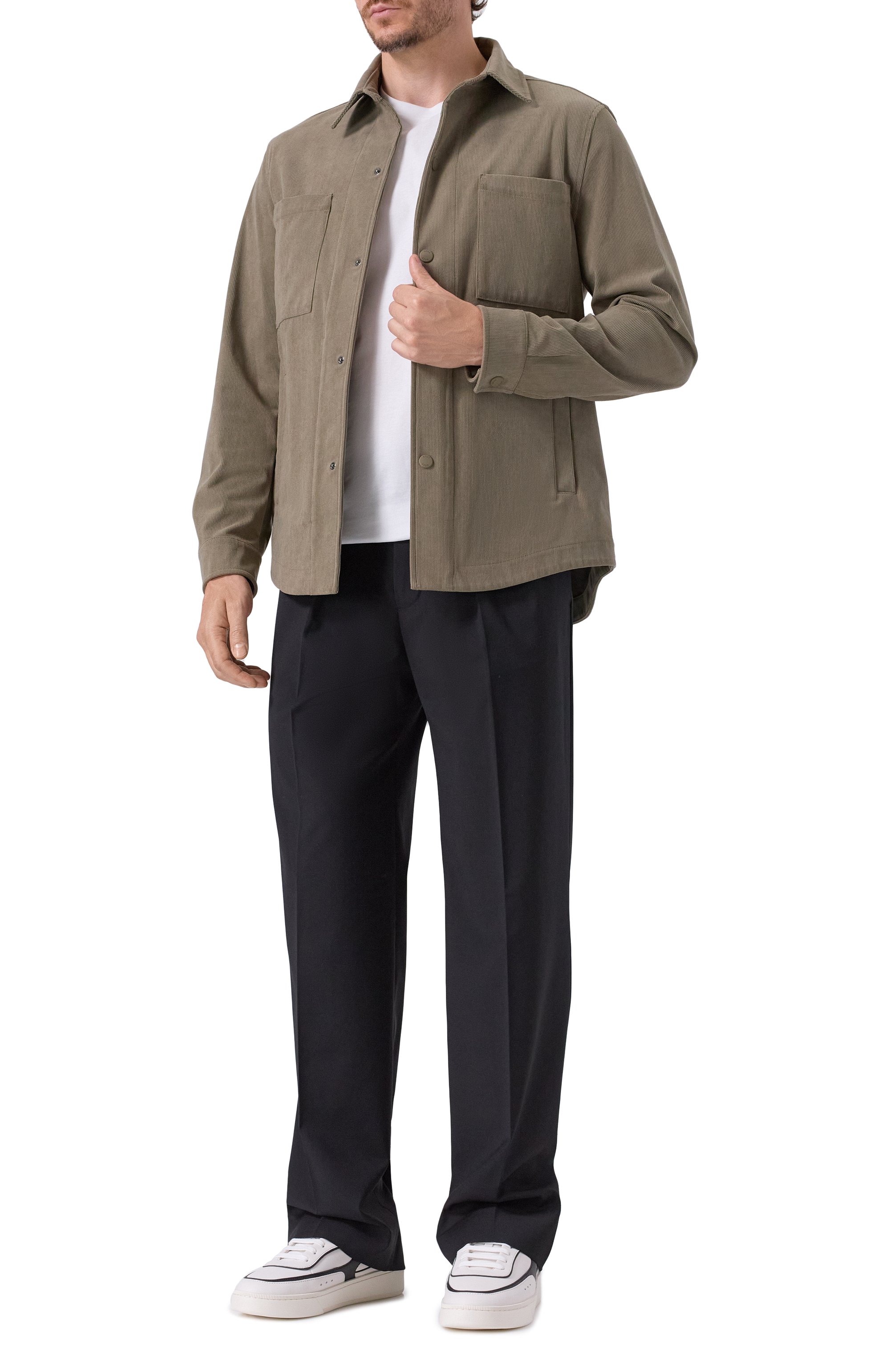 Вельветовая куртка-рубашка BOSS, арт. 50549389, фото 2